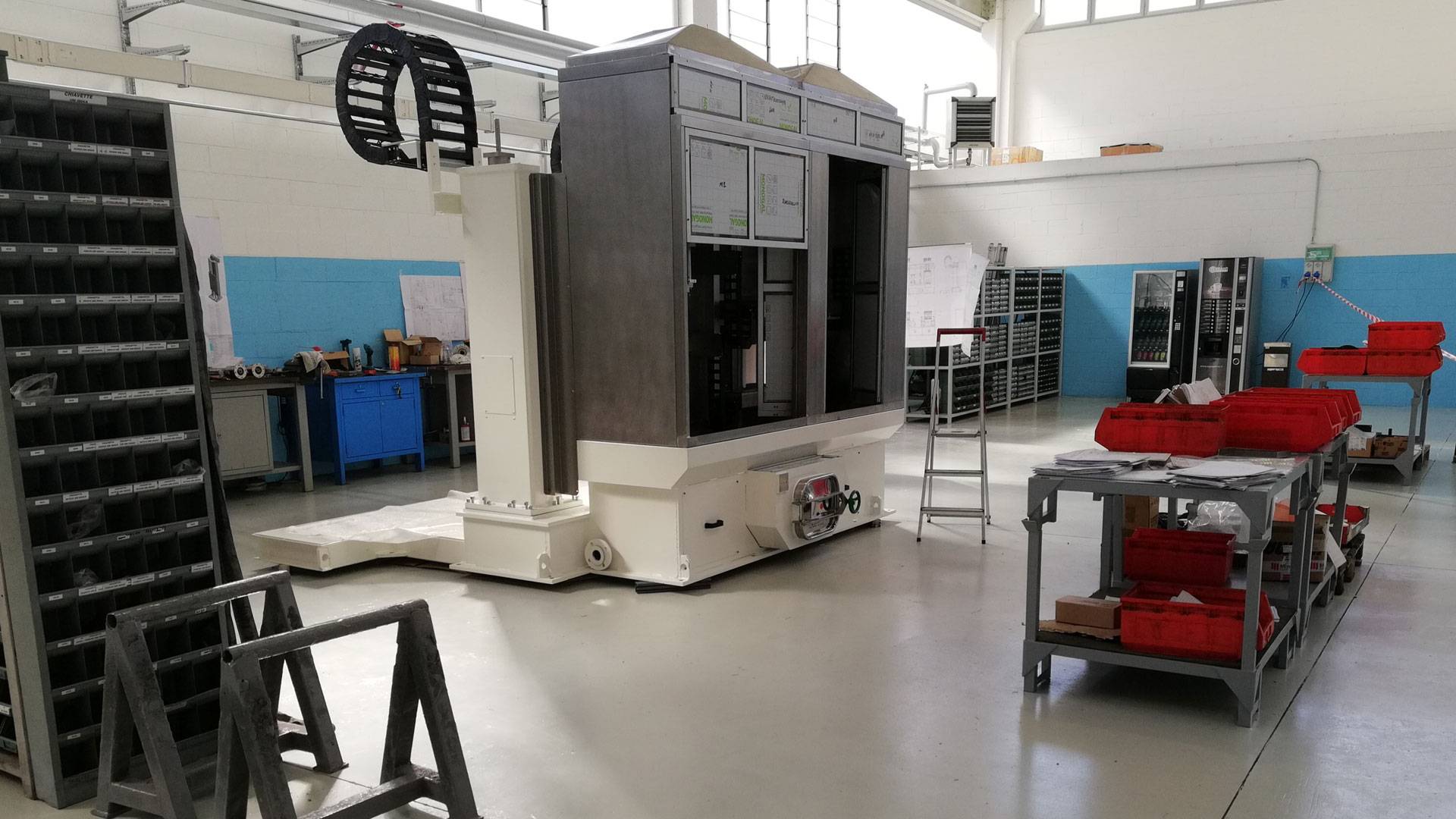 Reparto CAMSS assemblaggio macchina
